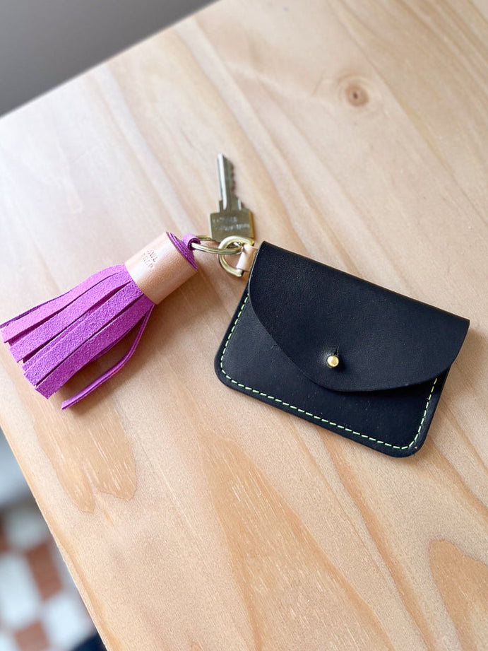 Agnes Mini Card Wallet, Black