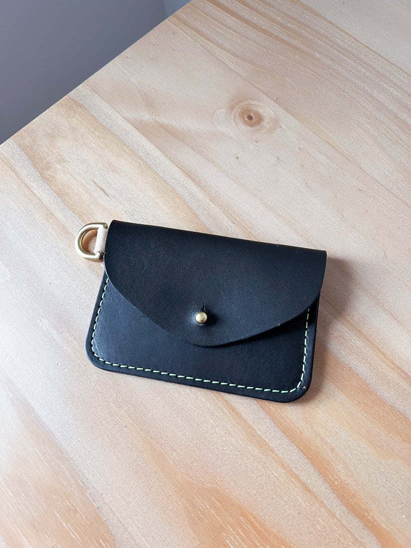 Agnes Mini Card Wallet, Black