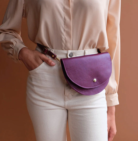 Ester Hip Pack in Violet