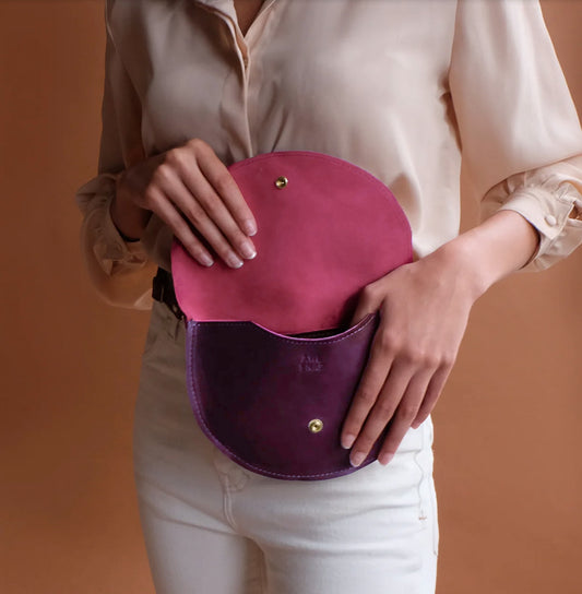 Ester Hip Pack in Violet