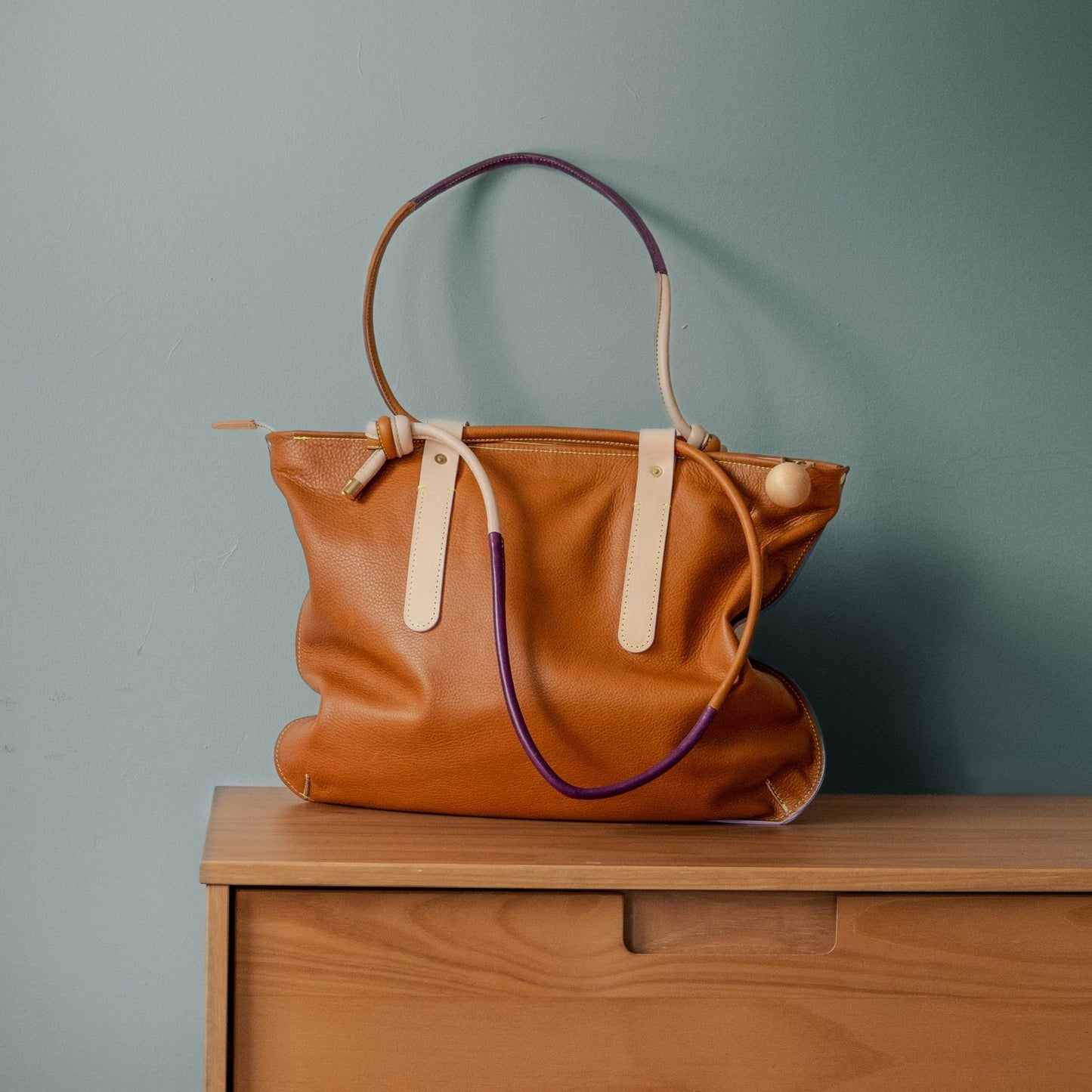 Kaleida Tote, Caramel