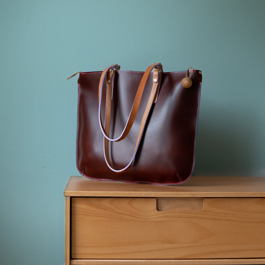 Ines Tote, Chestnut