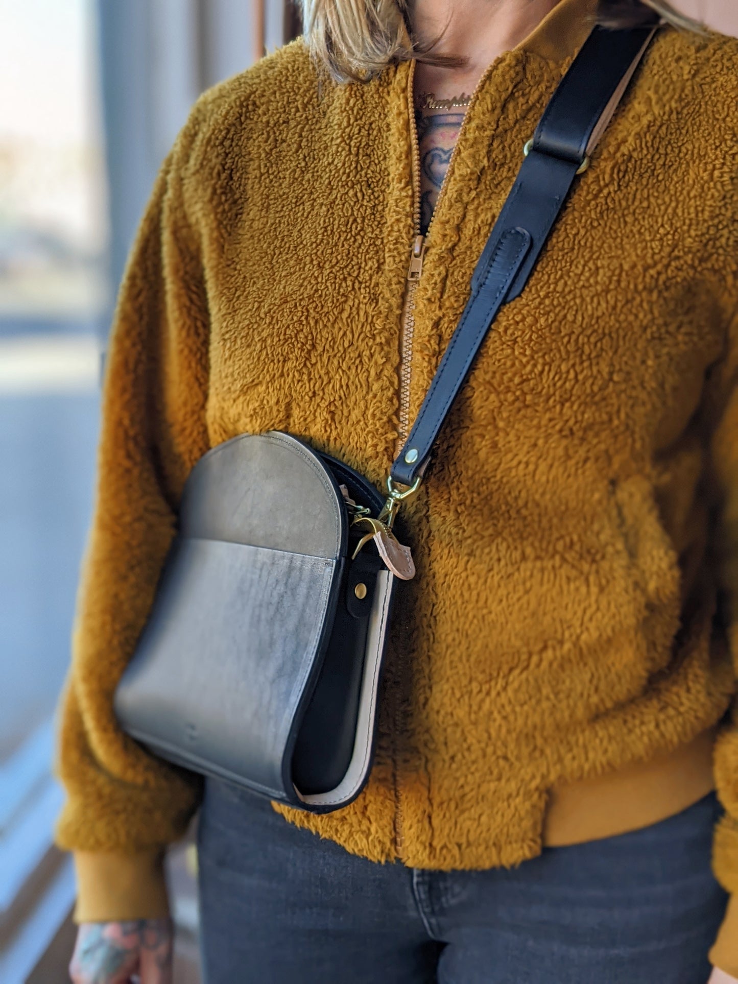 Georgia Crossbody, Black