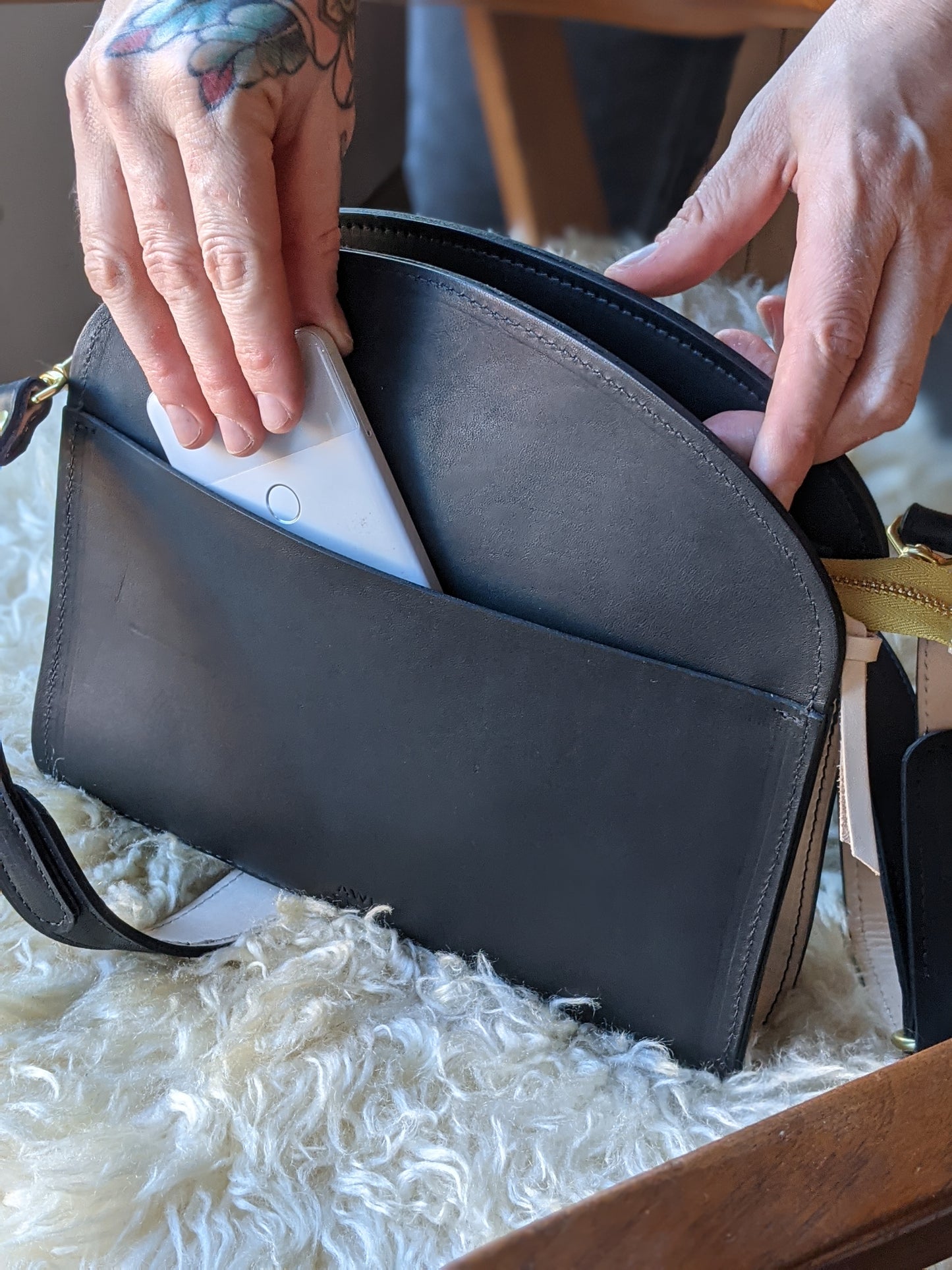 Georgia Crossbody, Black