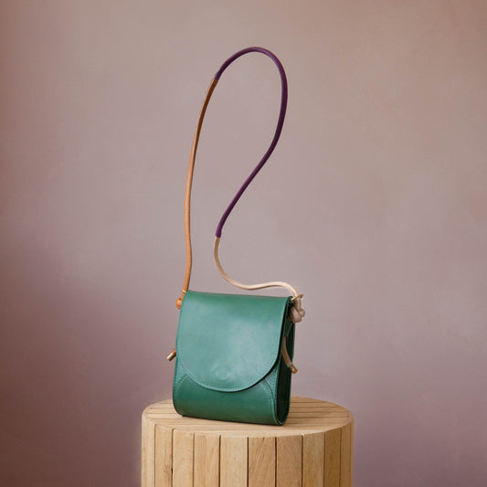Helga Crossbody, Juniper Green