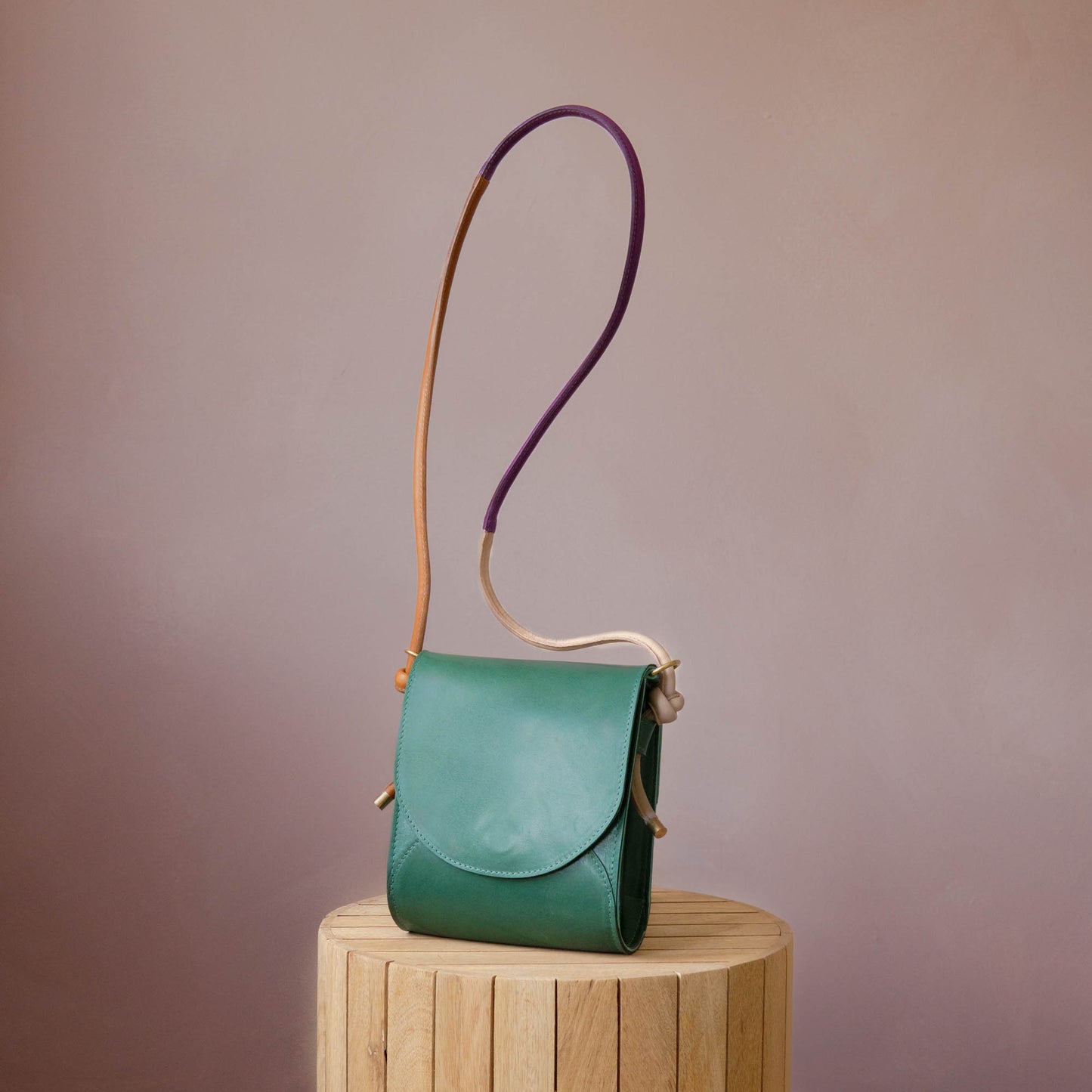 Helga Crossbody in Juniper Green