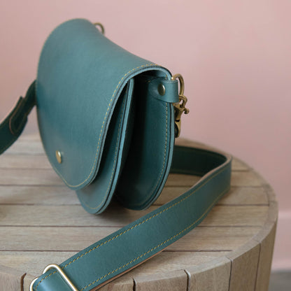 Eloise Crossbody in Juniper Green