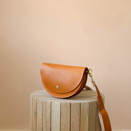 Eloise Crossbody in Tan