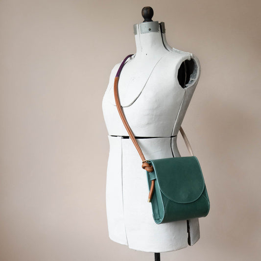 Helga Crossbody, Juniper Green