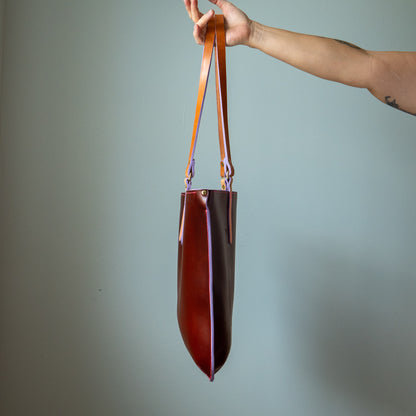 Ines Tote, Chestnut
