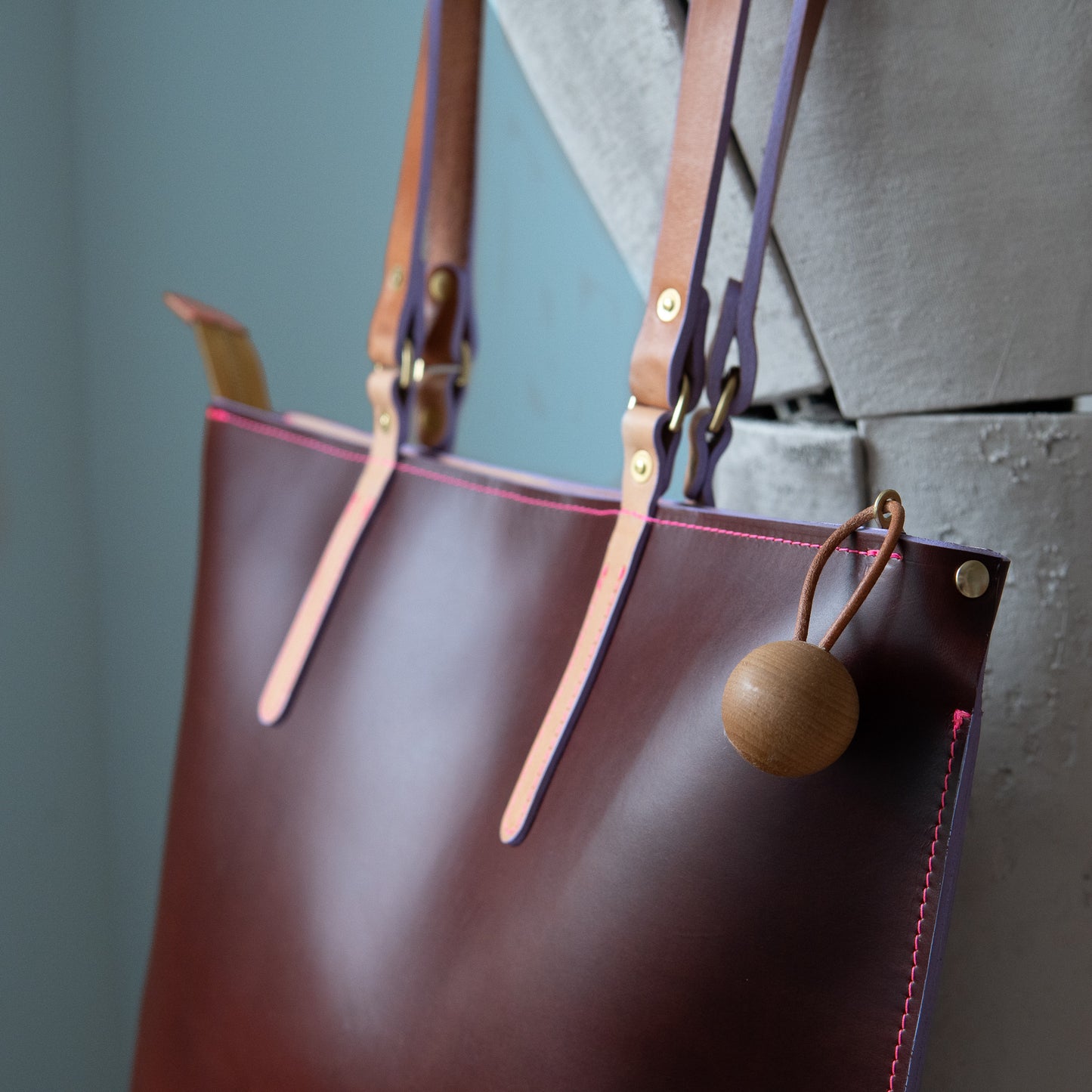 Ines Tote, Chestnut