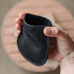 Load image into Gallery viewer, Pebble Pinch Pouch in Black
