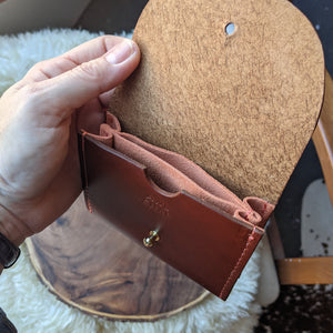 Juno Wallet in Chestnut