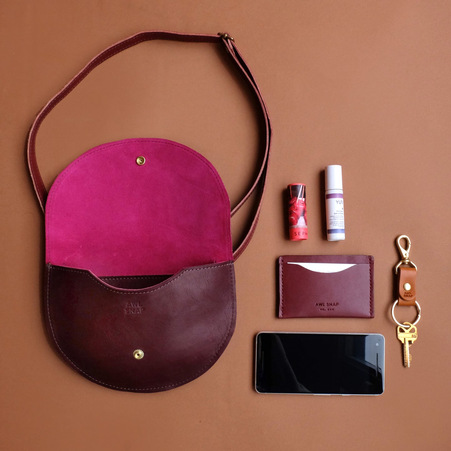 Ester Hip Pack in Burgundy